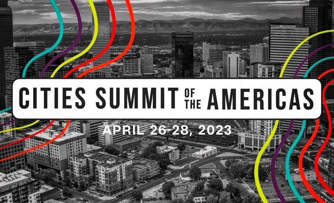 Viso Mutop participó en la Cumbre de las Ciudades, en Denver, Colorado.